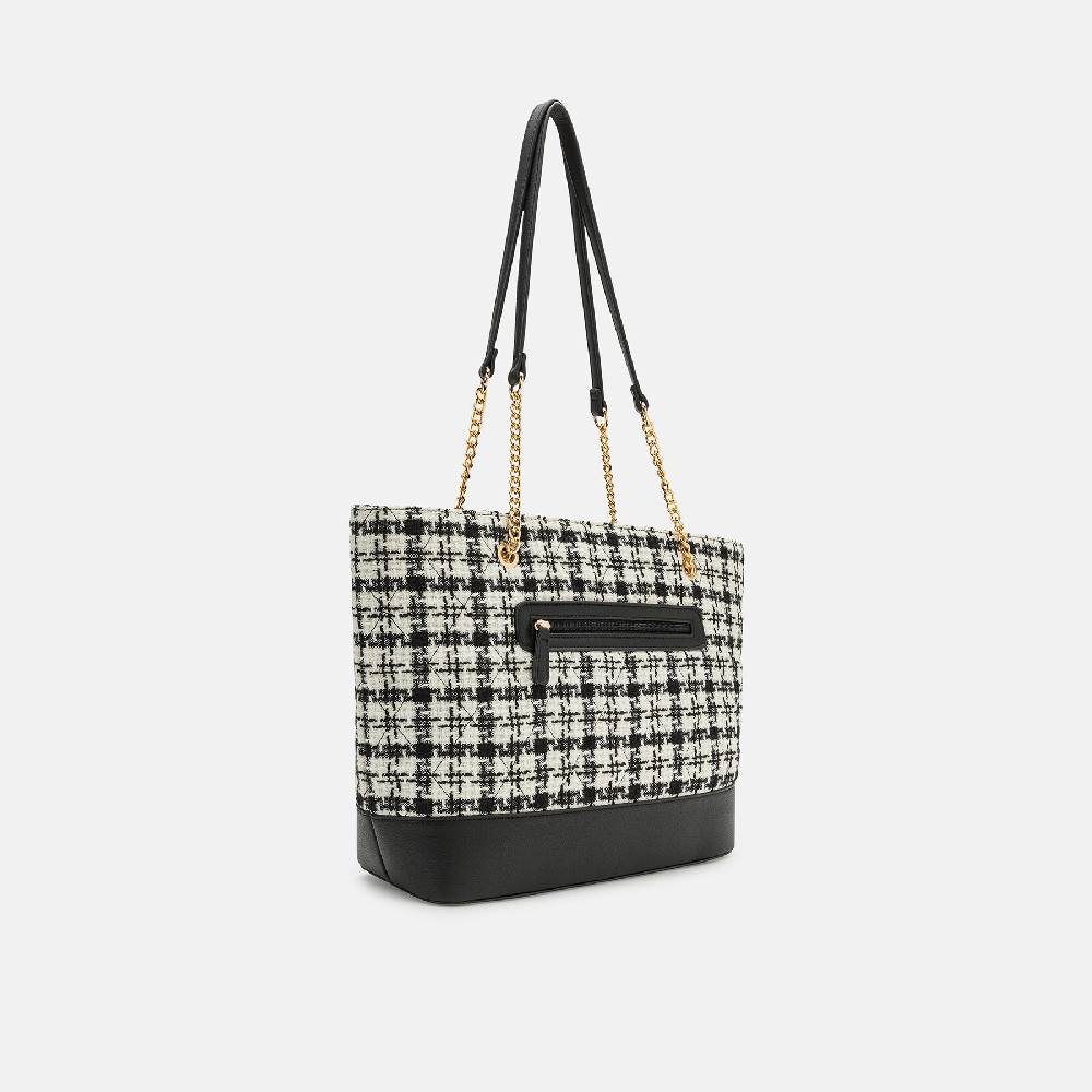 L. Credi Naissa Shopper schwarz / offwhite Cyber Monday