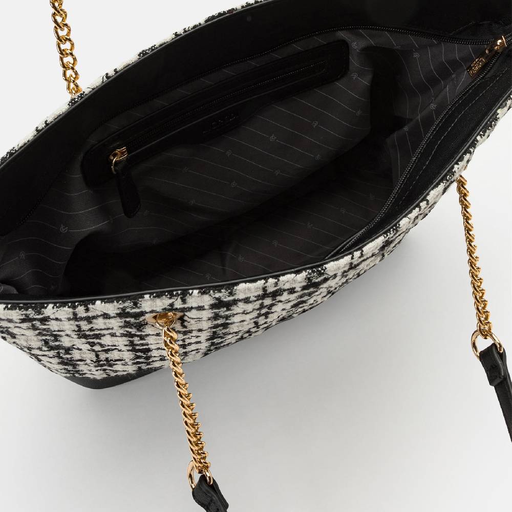 L. Credi Naissa Shopper schwarz / offwhite Cyber Monday
