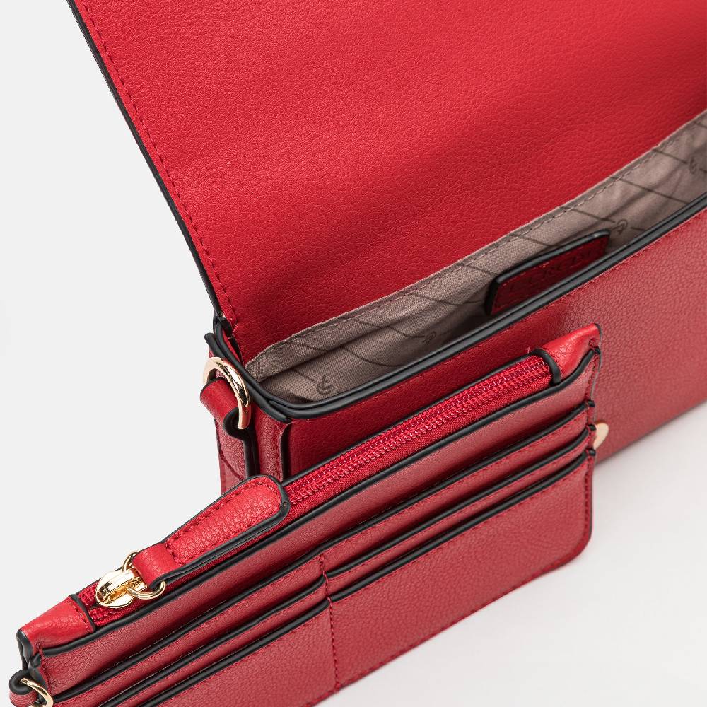 L. Credi Jane Clutch salsa Sonderangebote