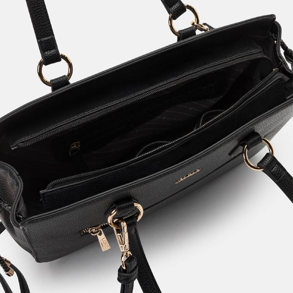 L. Credi Nova Shopper schwarz Riesige Ersparnisse