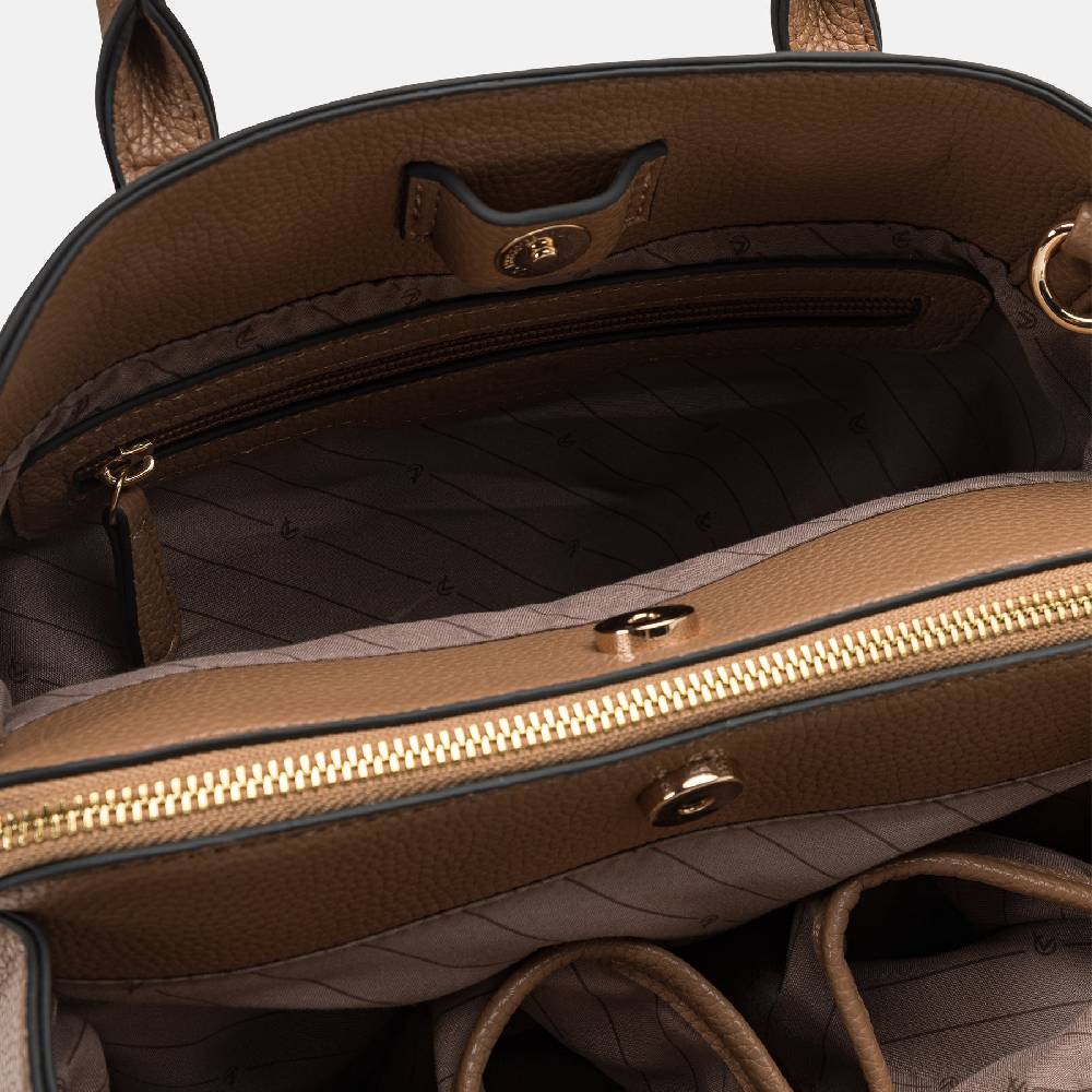 L. Credi Maxima Henkeltasche toffee Wochenangebot
