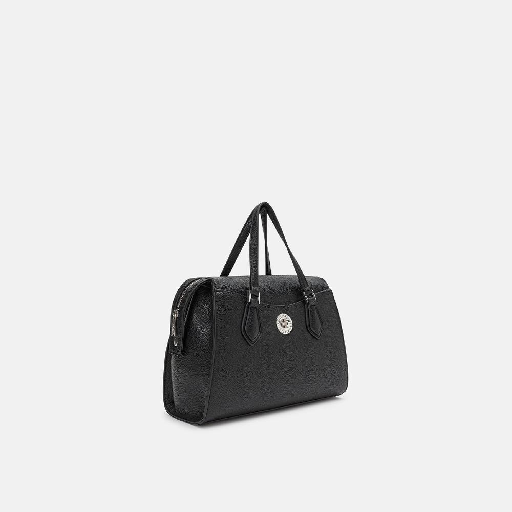 L. Credi Nediva Henkeltasche schwarz Neueste Stile