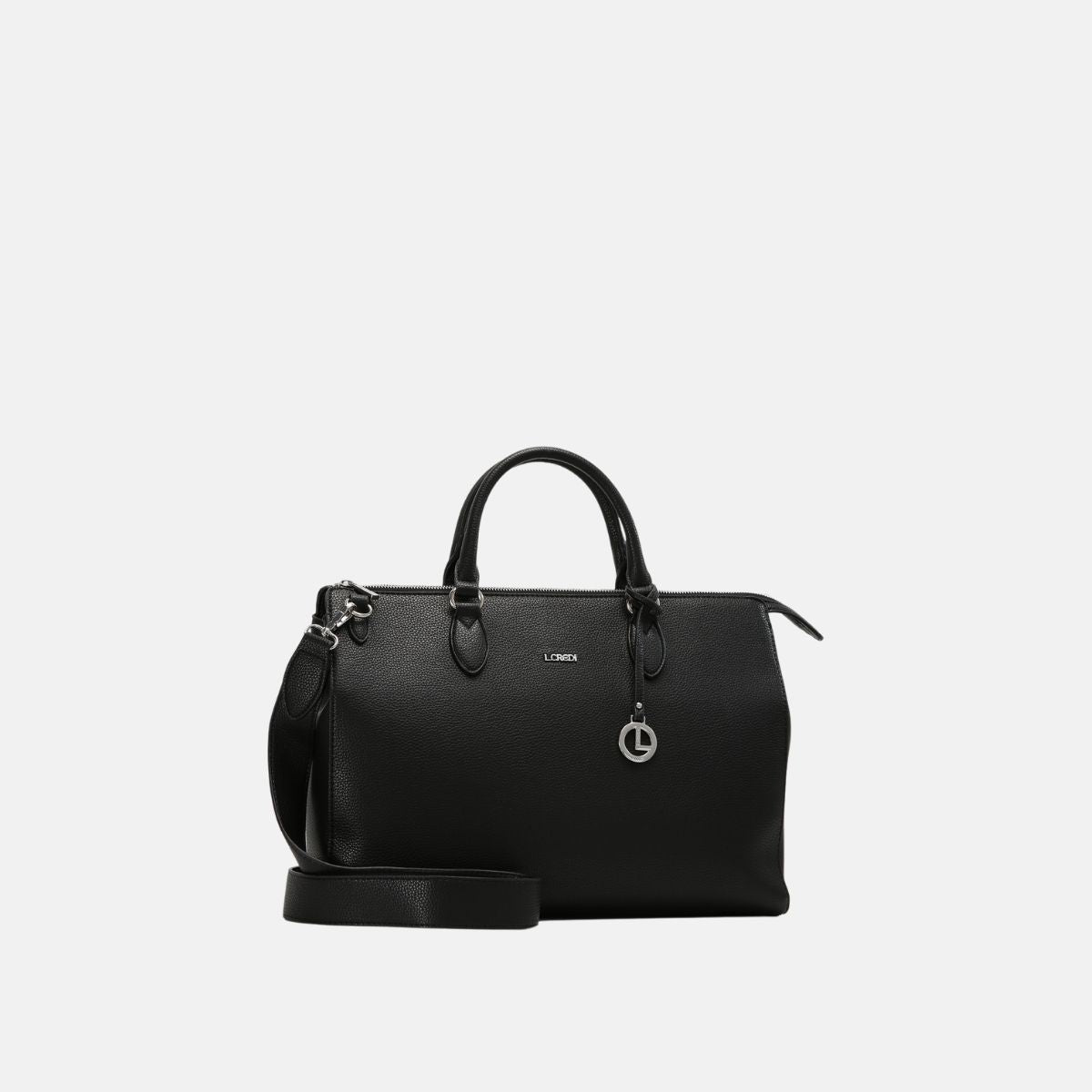 L. Credi Ella Henkeltasche schwarz Nur noch ein Tag übrig