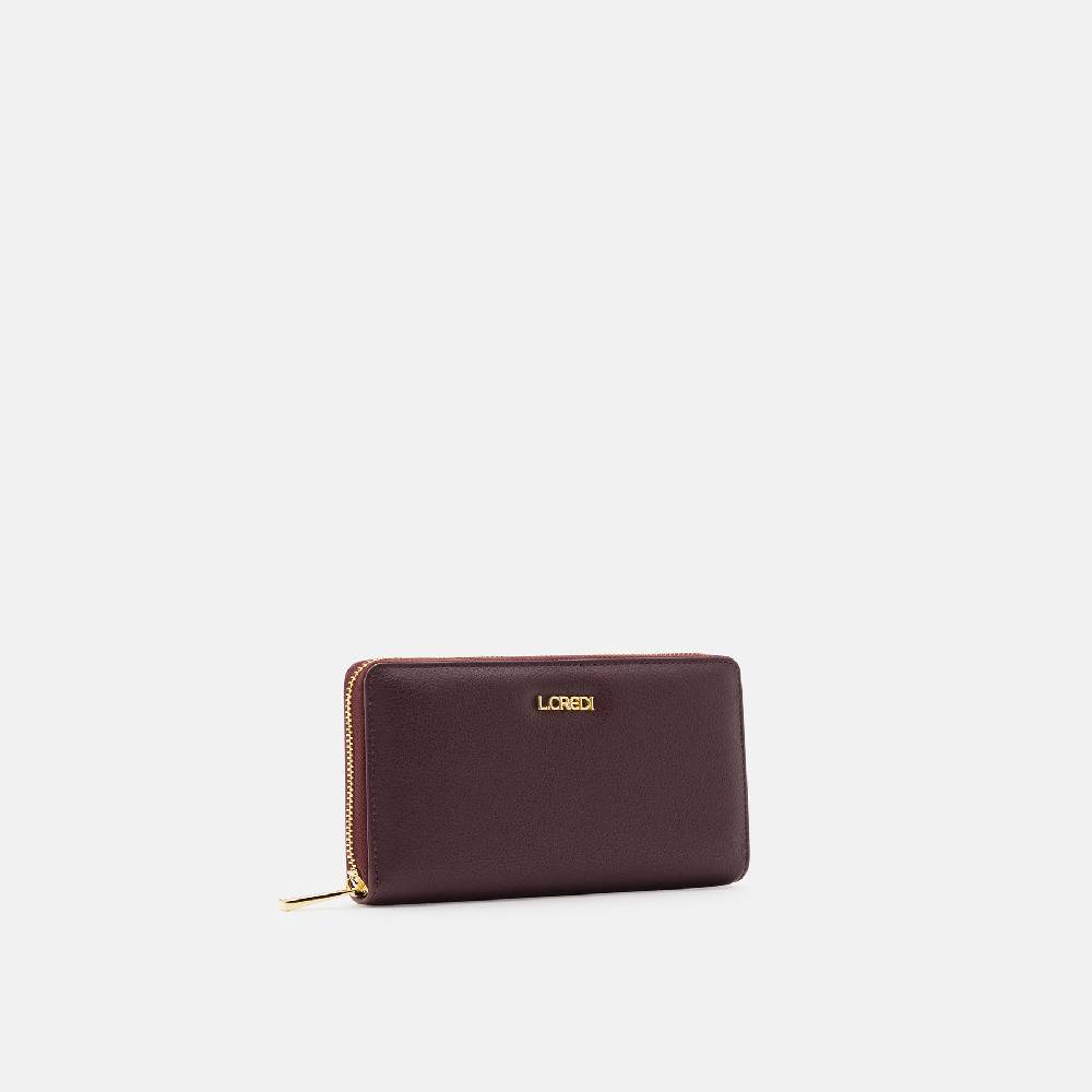 L. Credi Filippa Portemonnaie Damen dark plum Clearance-Verkauf