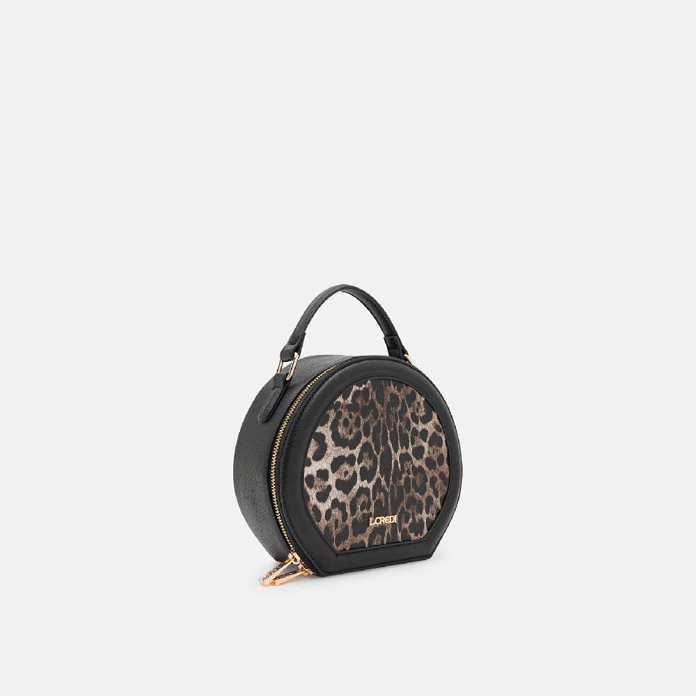 L. Credi Nane Henkeltasche braun / mix Speichern exportieren