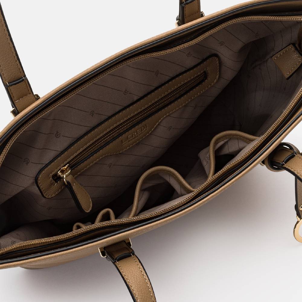 L. Credi Filippa Shopper toffee Limitierter Zeitrabatt
