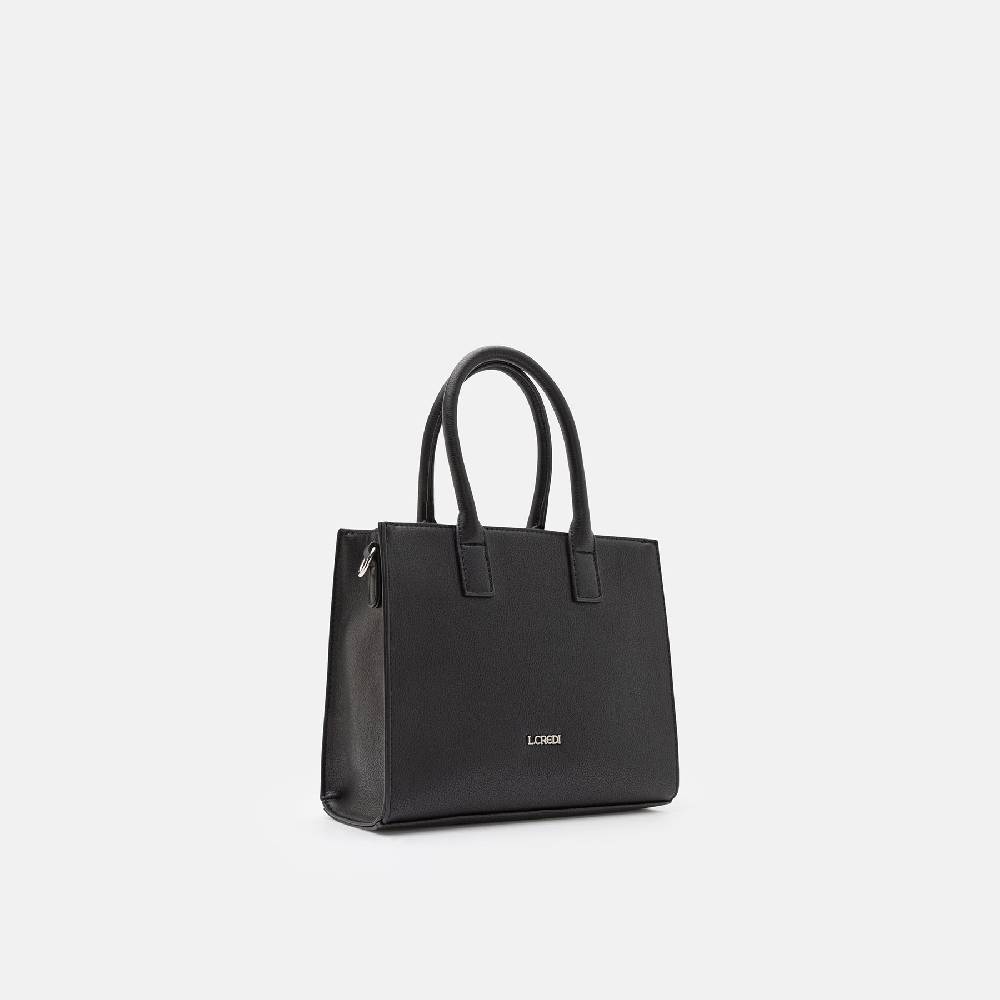 L. Credi Olga Henkeltasche schwarz Online Outlet