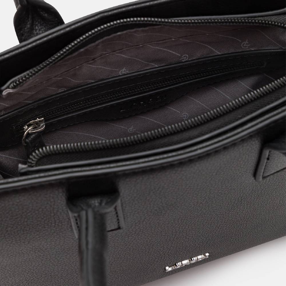 L. Credi Olga Henkeltasche schwarz Online Outlet