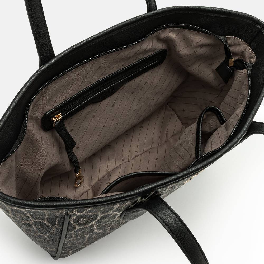 L. Credi Nane Shopper braun / mix Große Rabatte