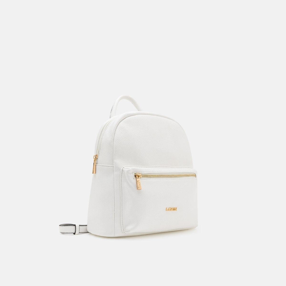 L. Credi Budapest Rucksack weiss Kostenlose Rückgabe