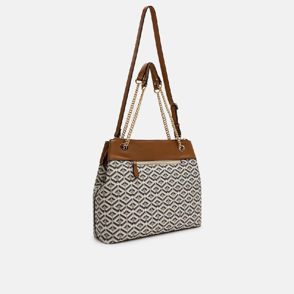 L. Credi Melina Hobo beige multi Begrenzte Freigabe