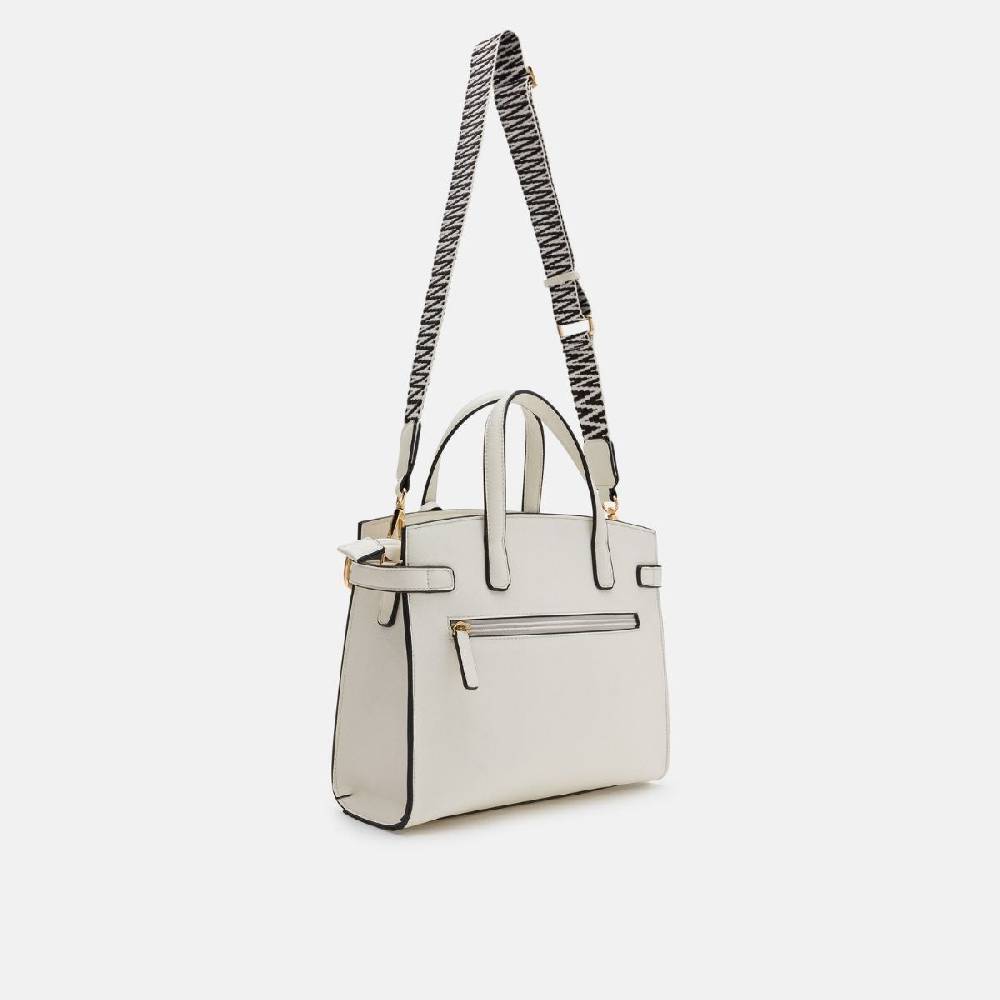L. Credi Isante Henkeltasche weiss Clearance-Verkauf