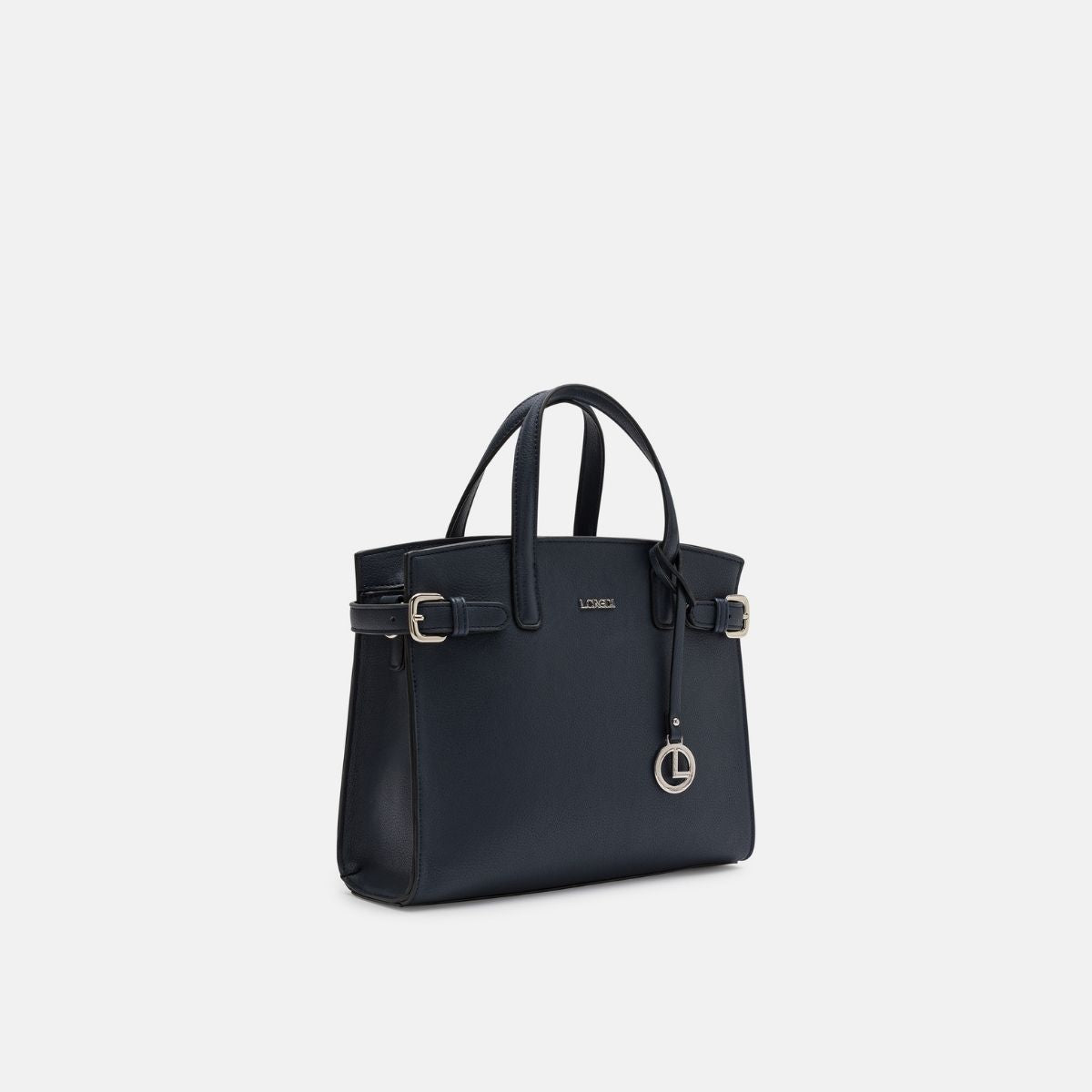 L. Credi Isante Henkeltasche marine Kostenloser Versand international