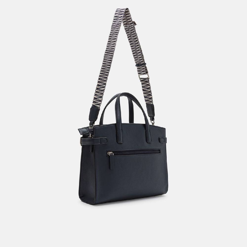 L. Credi Isante Henkeltasche marine Kostenloser Versand international