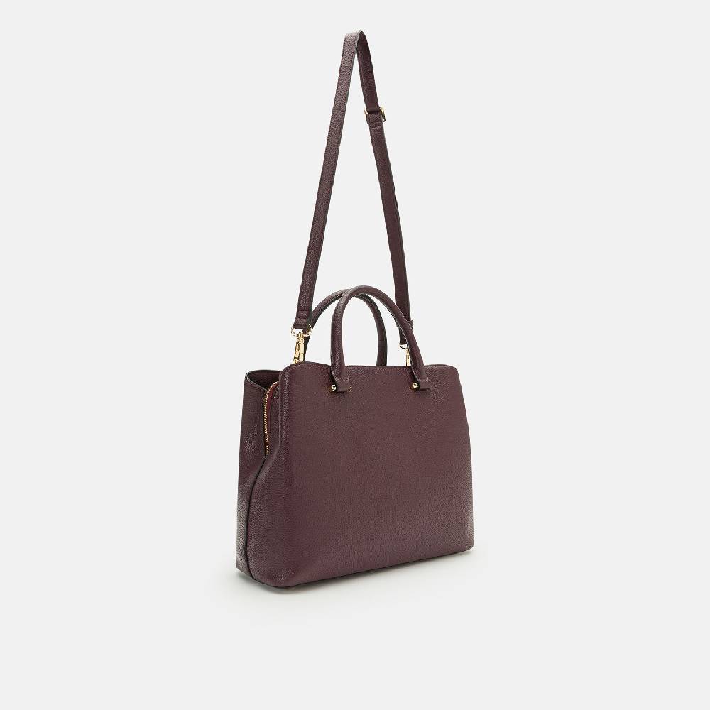 L. Credi Maxima Henkeltasche dark plum Hotsell