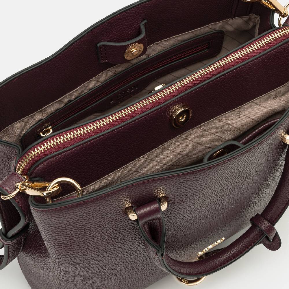 L. Credi Maxima Henkeltasche dark plum Hotsell
