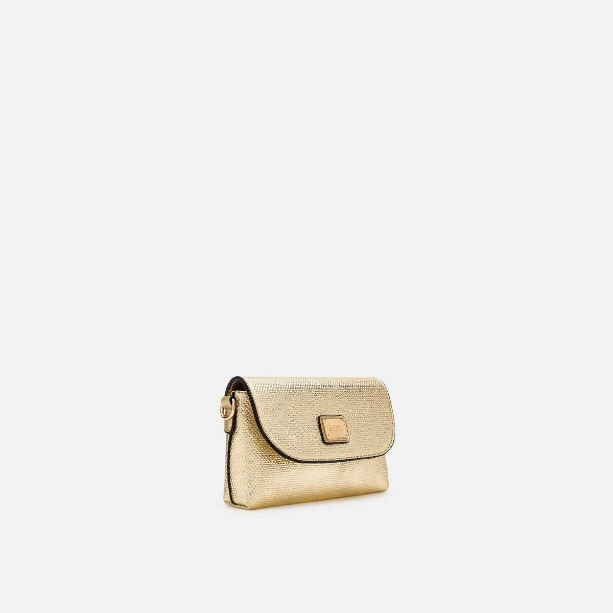 L. Credi Nadine Clutch gold Online Shopping
