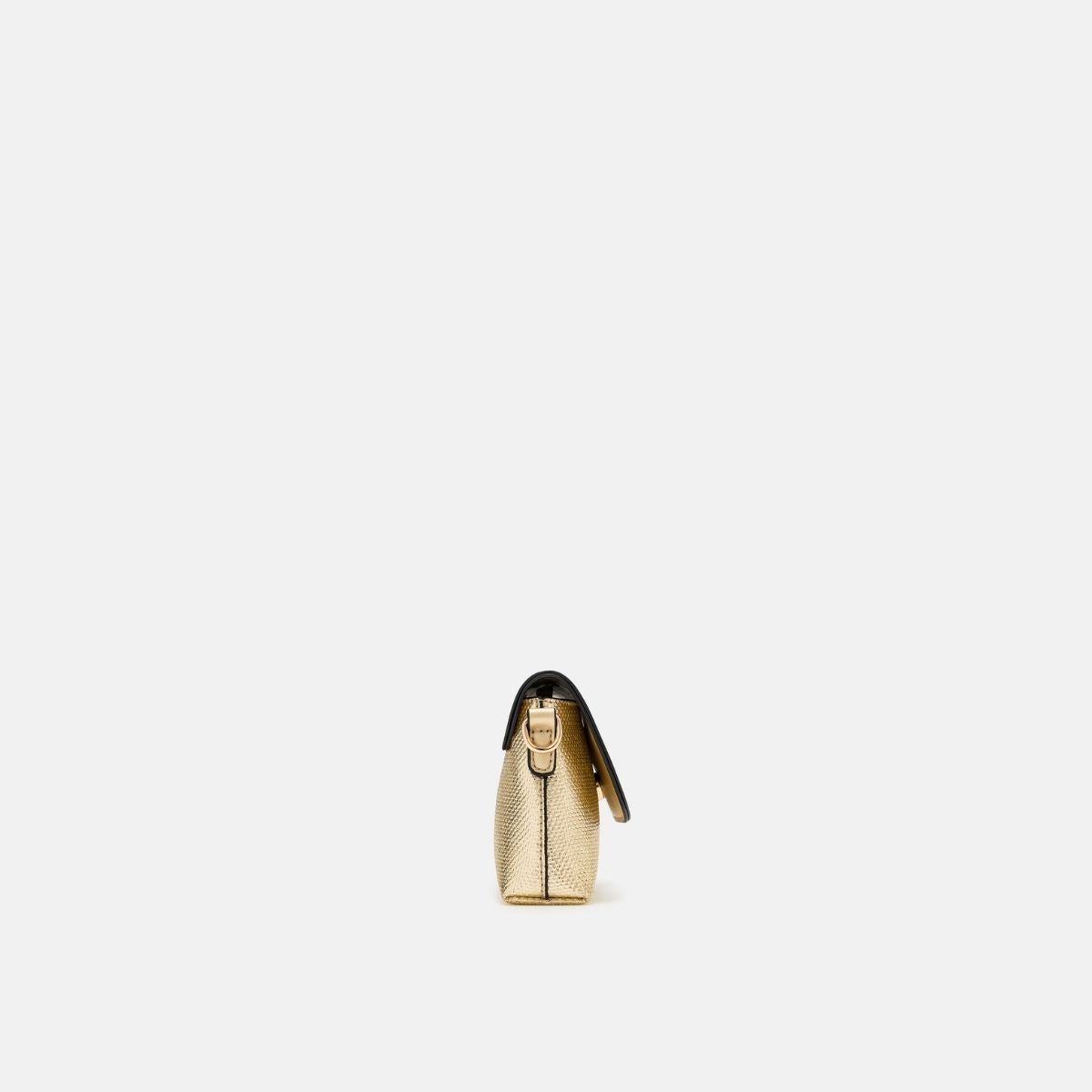 L. Credi Nadine Clutch gold Online Shopping