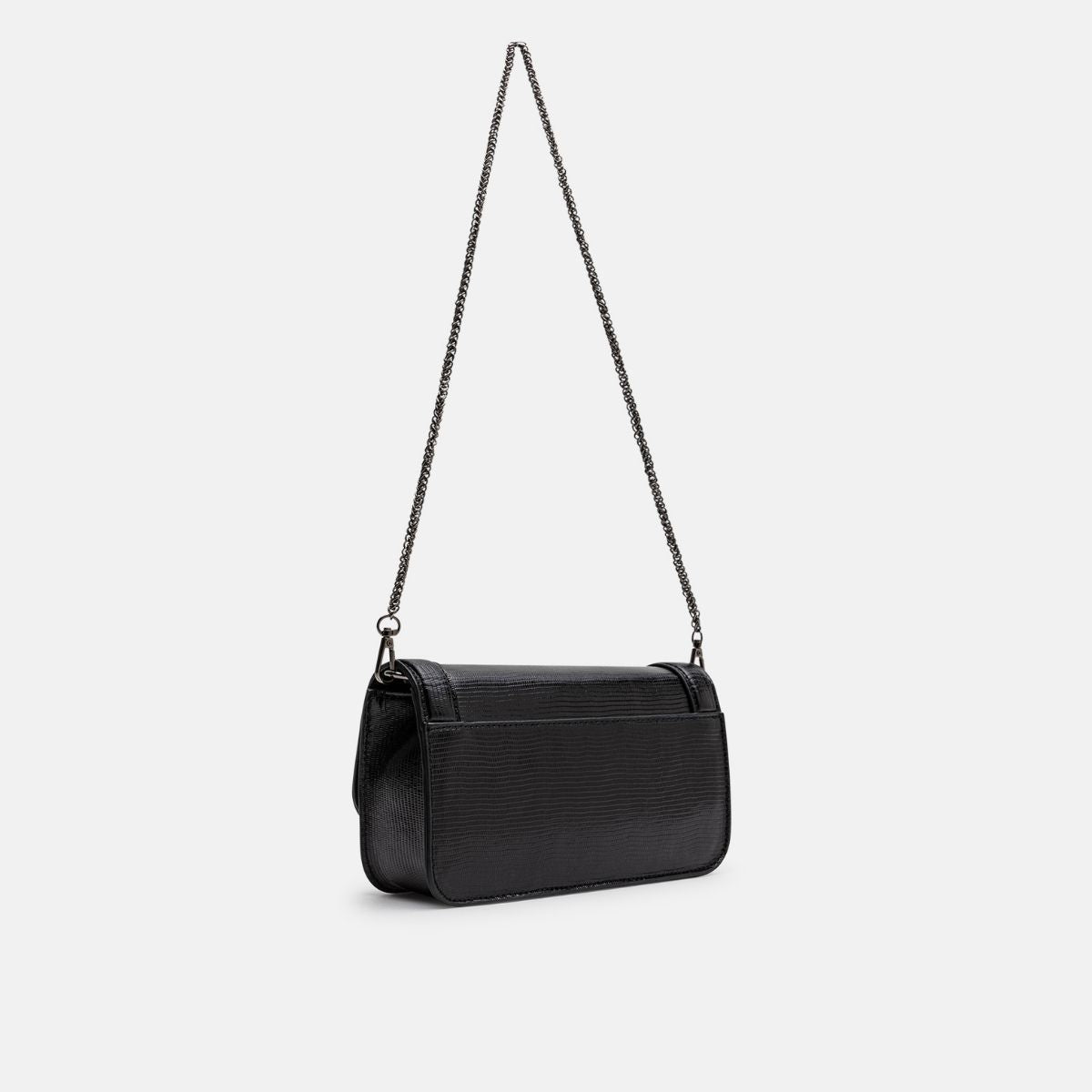 L. Credi Naimi Clutch schwarz Exklusivangebot