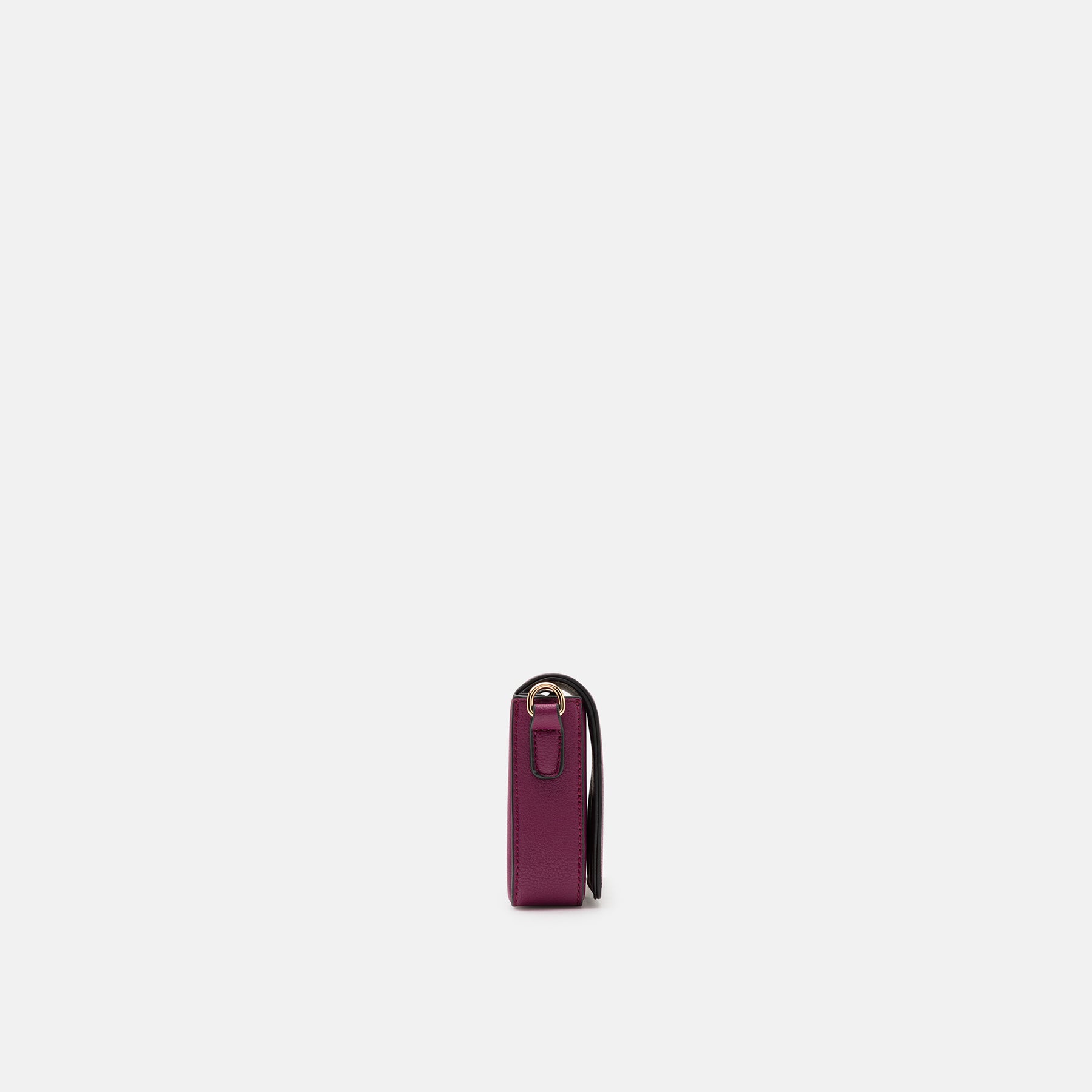 L. Credi Jane Clutch plum Räumungsverkauf