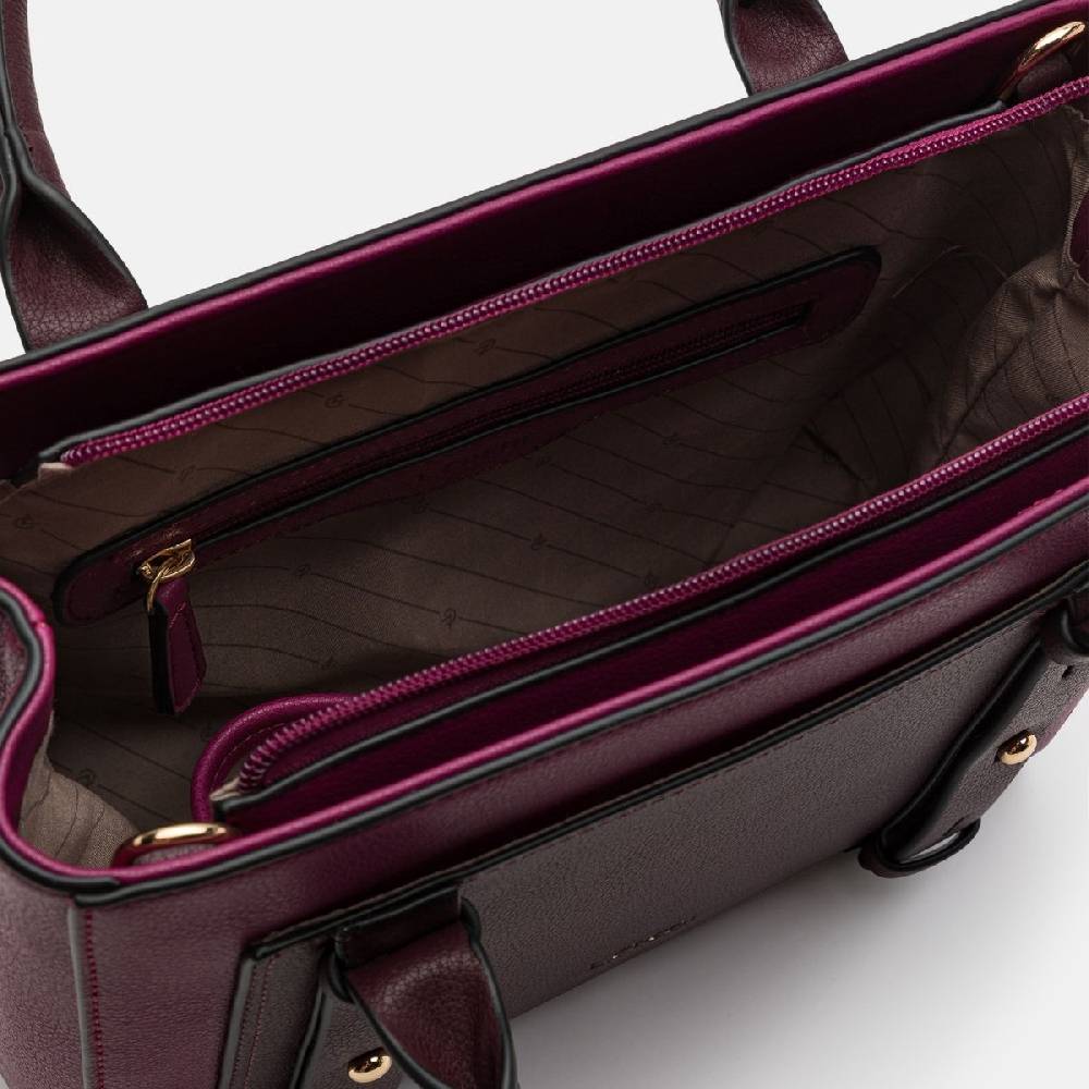 L. Credi Naemi Henkeltasche plum VIP-Rabatte