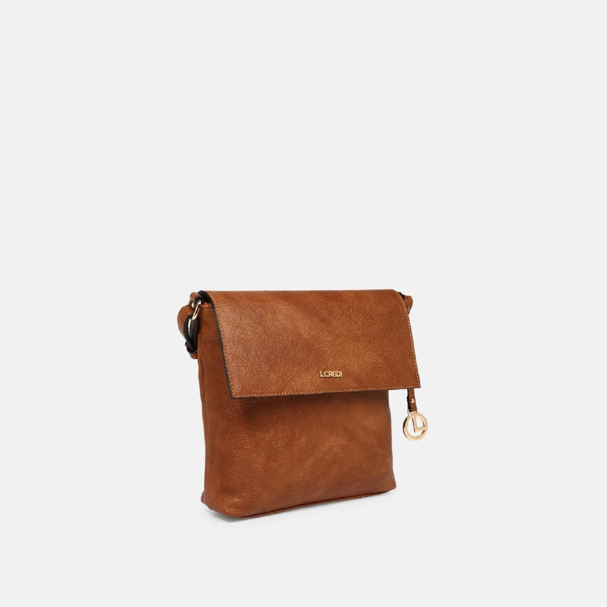 L. Credi Jana Umhängtasche cognac Tiefpreis