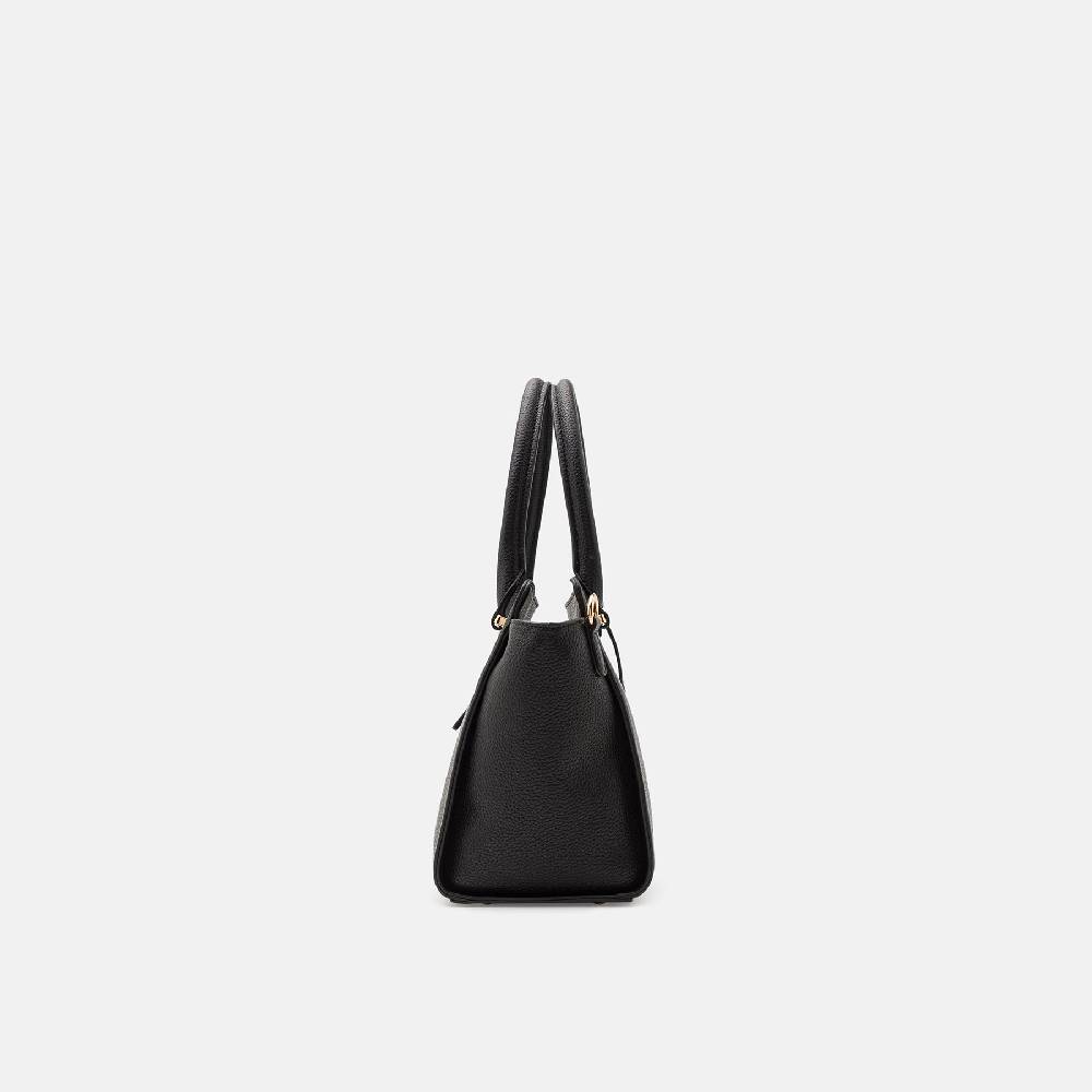 L. Credi Nura Henkeltasche schwarz Bis zu 50% Rabatt