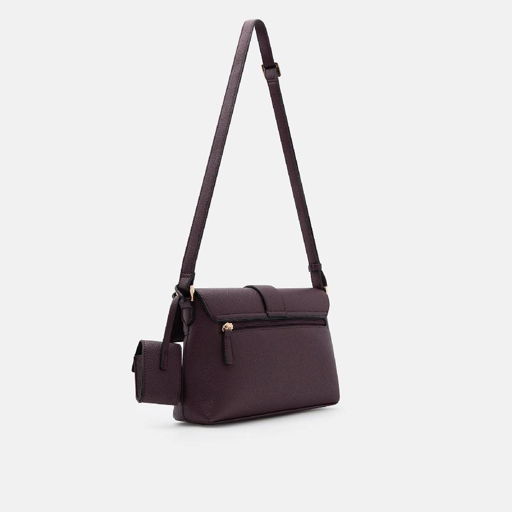 L. Credi Nadira Umhängetasche dark plum Nur für heute