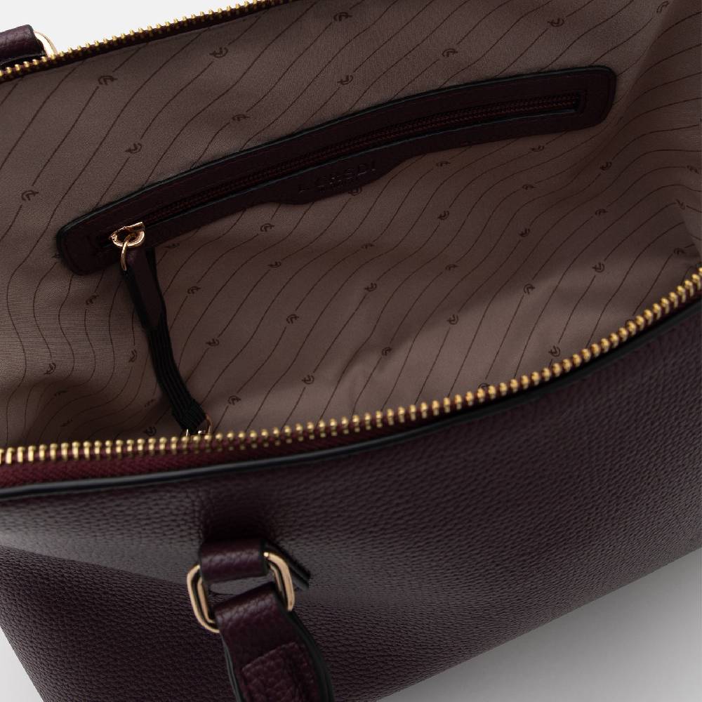 L. Credi Ninelle Henkeltasche dark plum Discount Store für neue Produkte