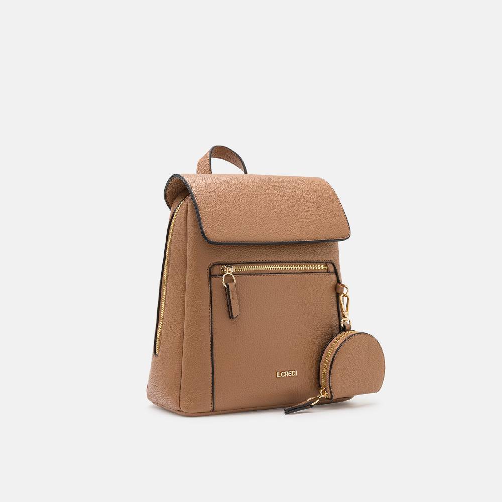 L. Credi Nevaeh Rucksack toffee Rabatte dieses Monats