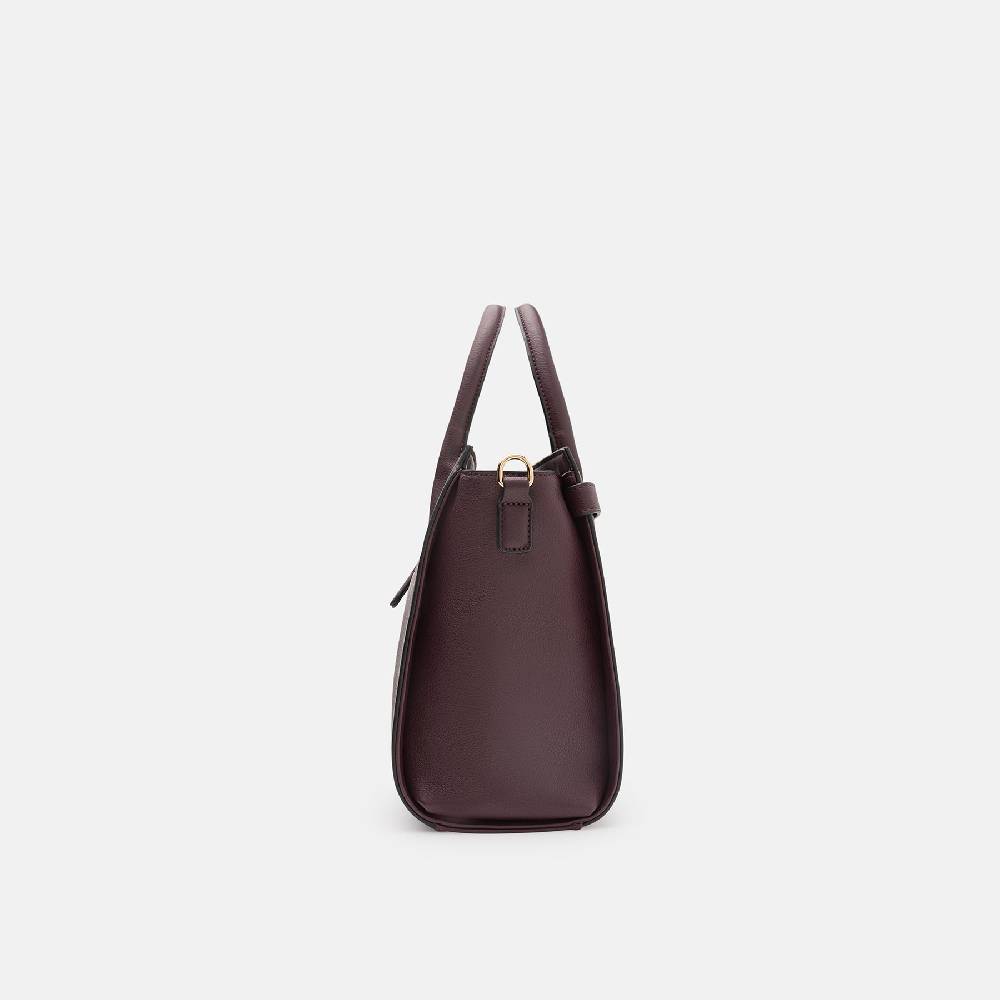 L. Credi Konstanze Henkeltasche dark plum Online