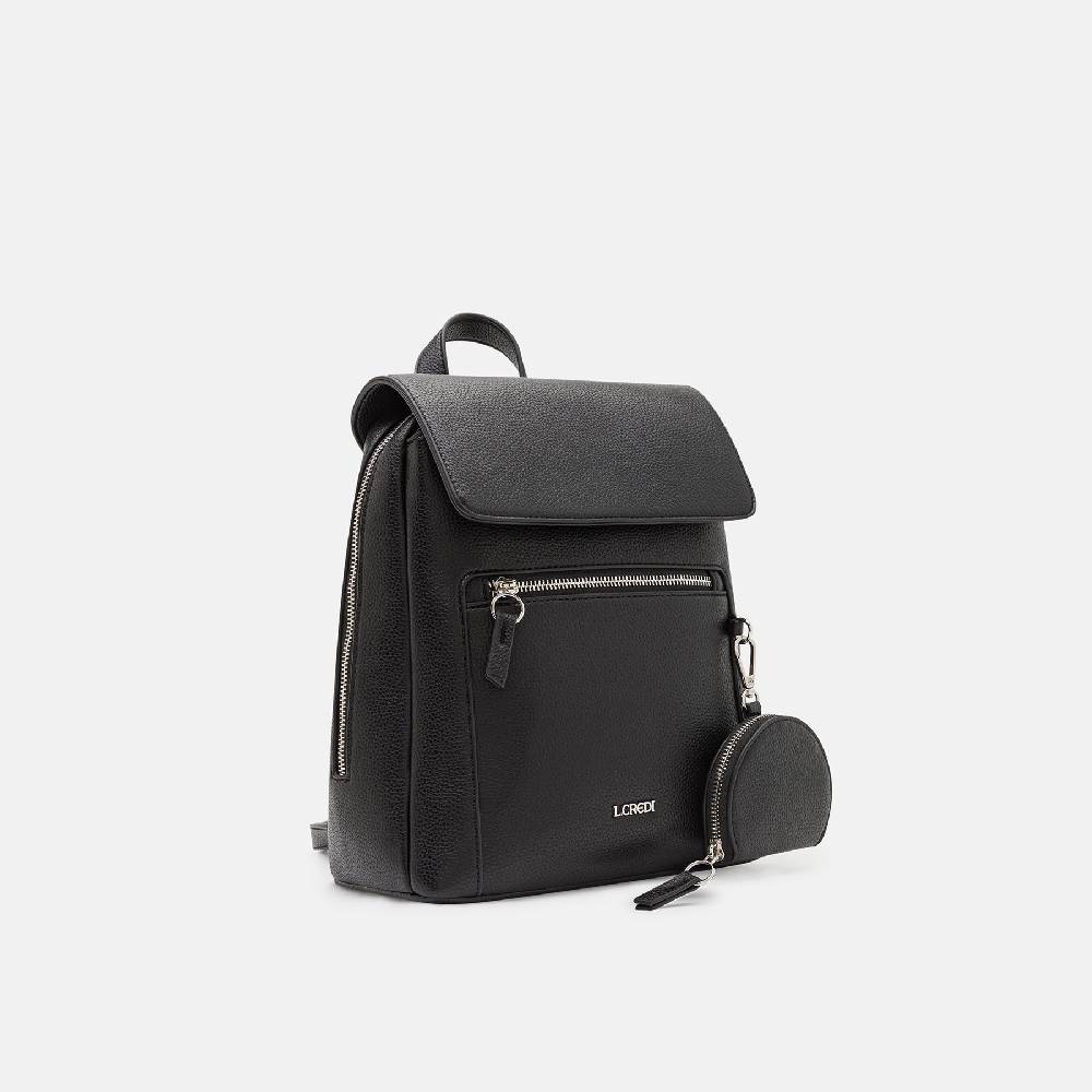 L. Credi Nevaeh Rucksack schwarz im Angebot