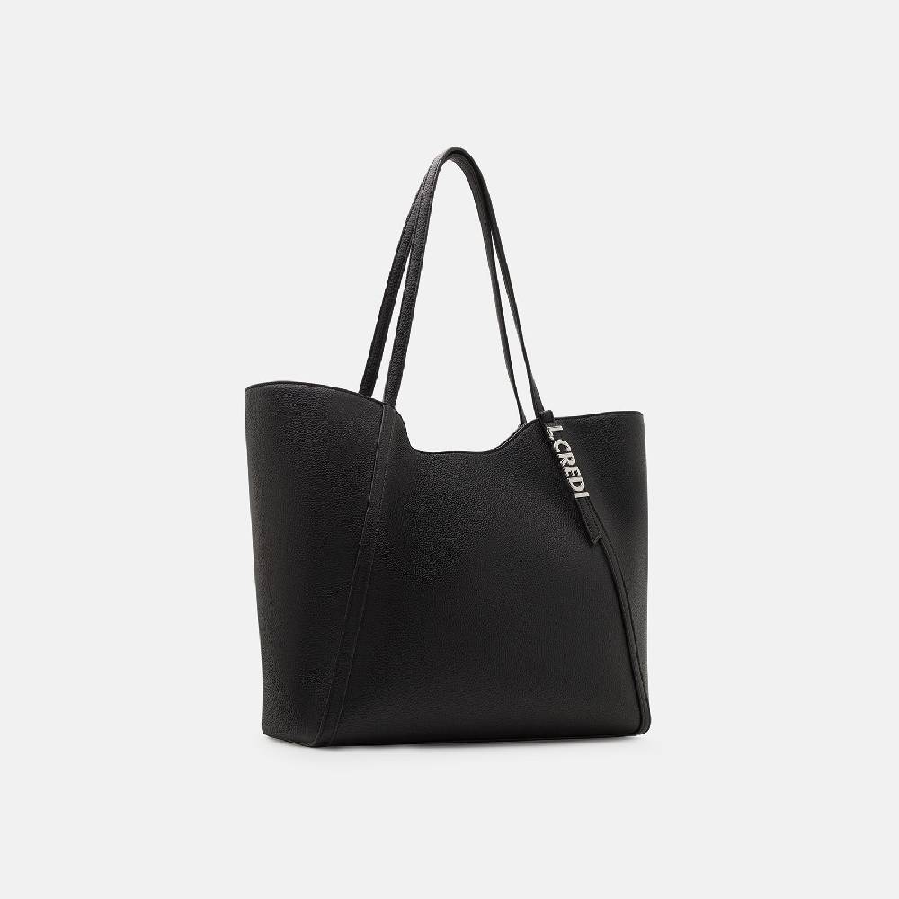 L. Credi Nanda Shopper schwarz Fabrikverkauf