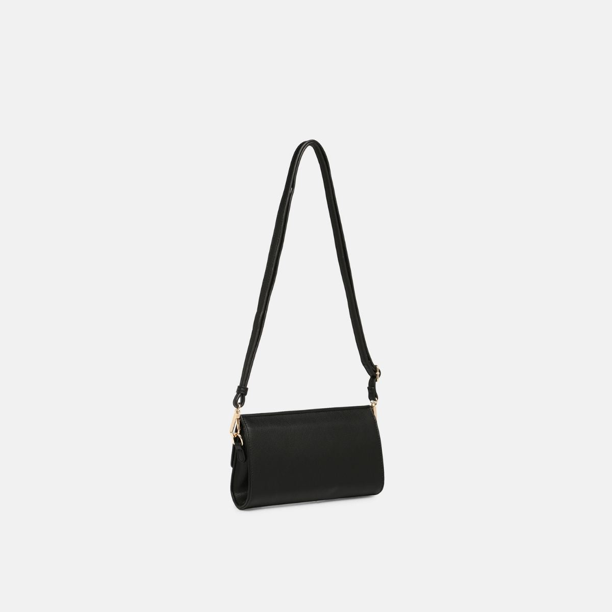 L. Credi Janna Clutch schwarz Rabatt