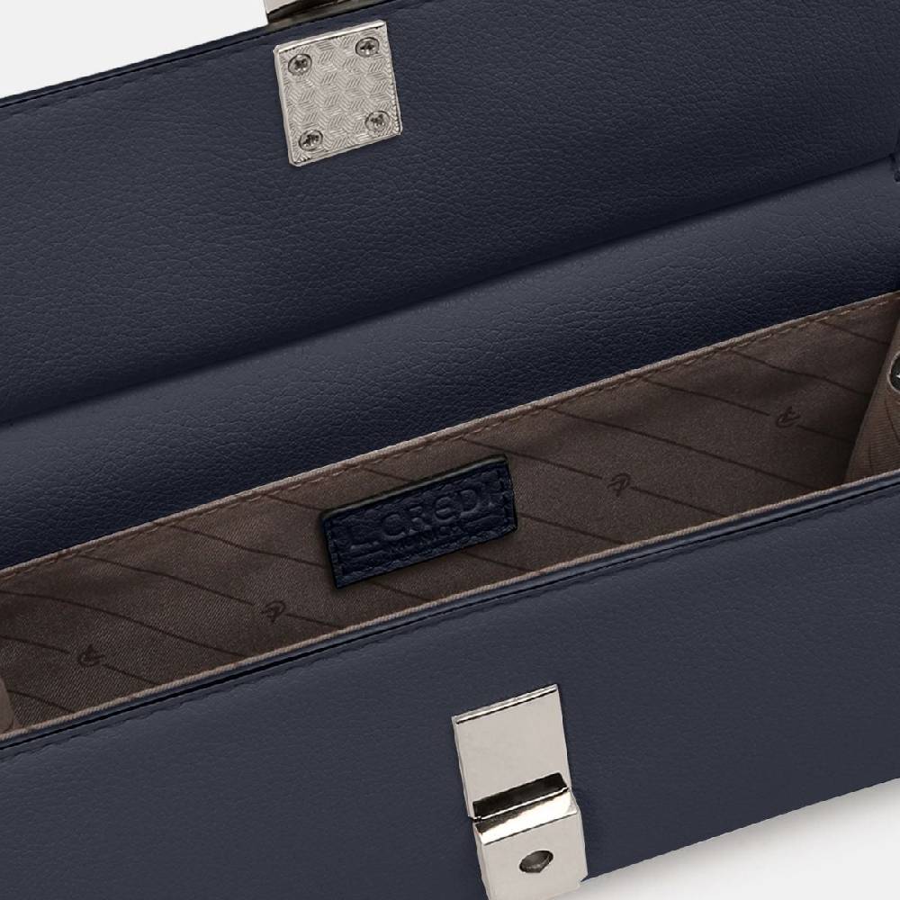 L. Credi Janna Clutch marine Günstig kaufen