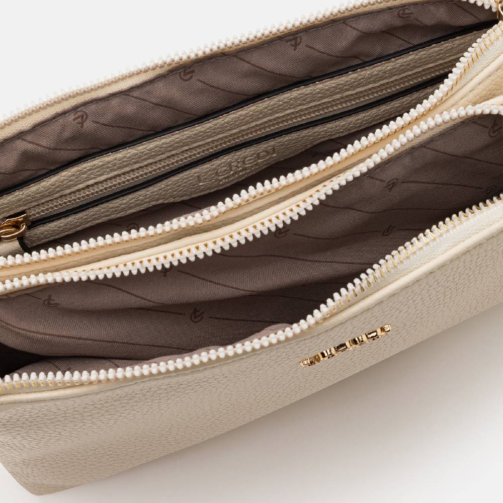 L. Credi Ella Umhängetasche creme Online Shopping