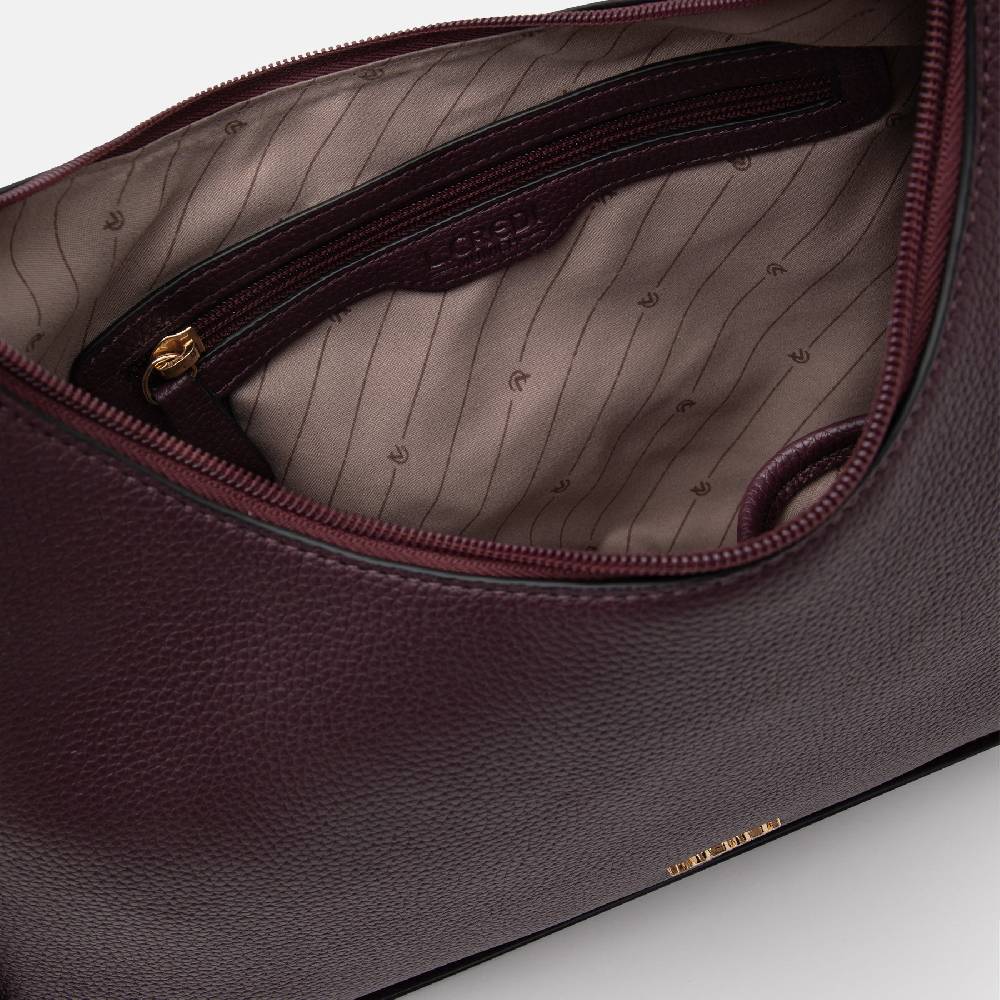 L. Credi Numa Hobo dark plum Heißer Verkauf