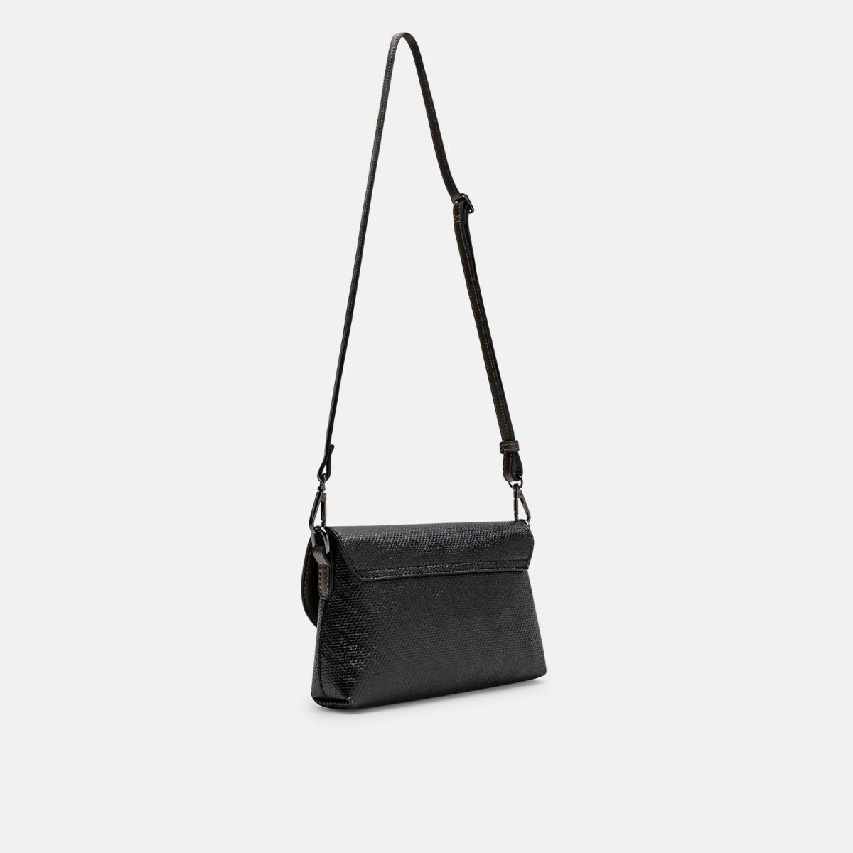 L. Credi Nadine Clutch schwarz Sonderangebote