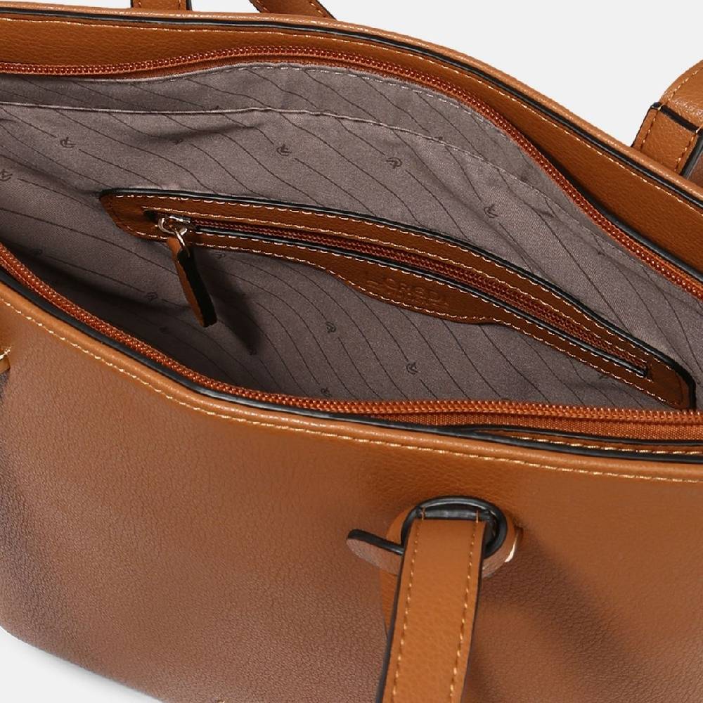 L. Credi Filippa Shopper cognac Im Verkauf