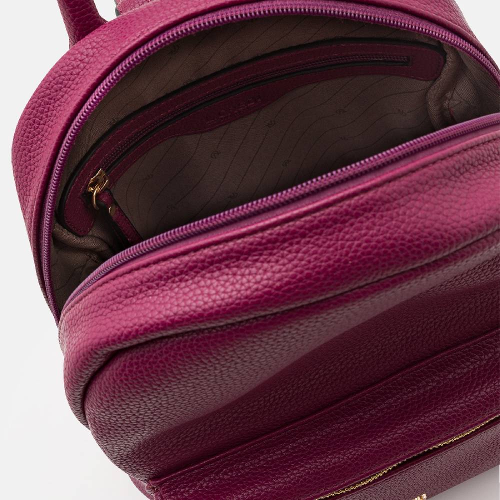 L. Credi Budapest Rucksack plum im Angebot