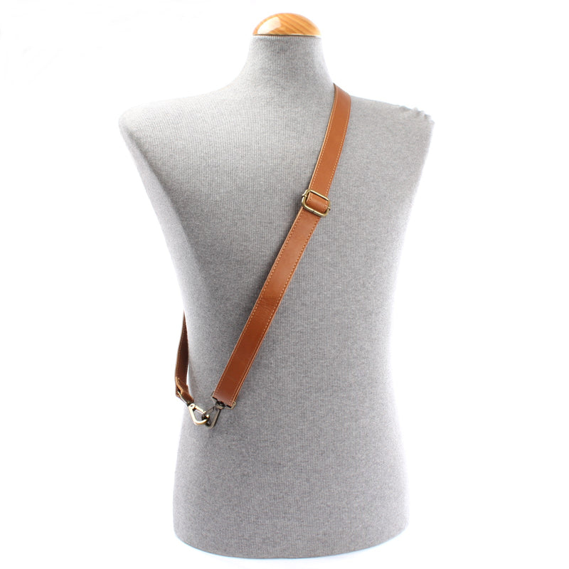 Leconi Trageriemen Leder 150cm cognac LEC-R7 Lagerräumung