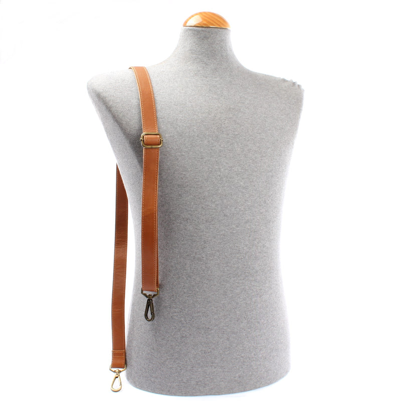 Leconi Trageriemen Leder 150cm cognac LEC-R7 Lagerräumung