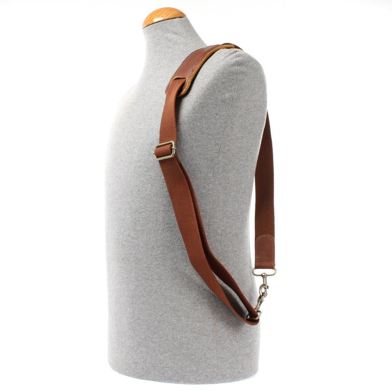 Leconi Trageriemen Baumwolle Leder 150cm braun LEC-R6 Online Outlet