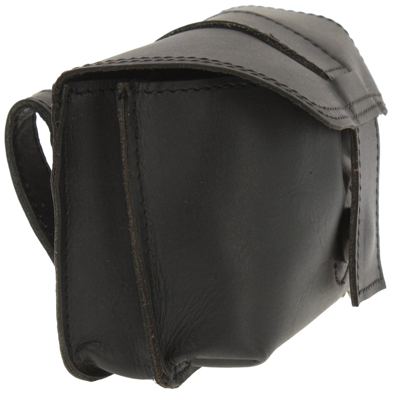 Leconi große Gürteltasche Bauchtasche Hüfttasche Damen Herren Rindsleder schwarz LE9030 50% Rabatt mit kostenlosem Versand