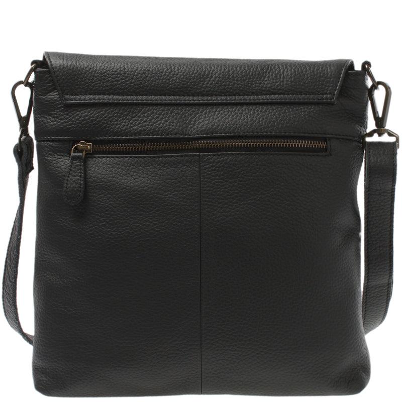 Leconi Umhängetasche Ledertasche Damen Schultertasche Leder schwarz LE3073 Limitierter Zeitrabatt