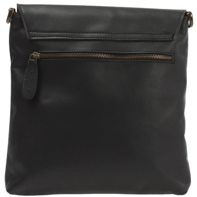 Leconi Umhängetasche Ledertasche Schultertasche Leder schwarz LE3027 50% Rabatt für begrenzte Zeit
