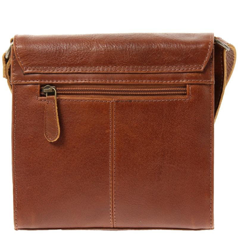Leconi kleine Schultertasche Umhängetasche Damentasche Leder braun LE3082 Limitierter Zeitrabatt