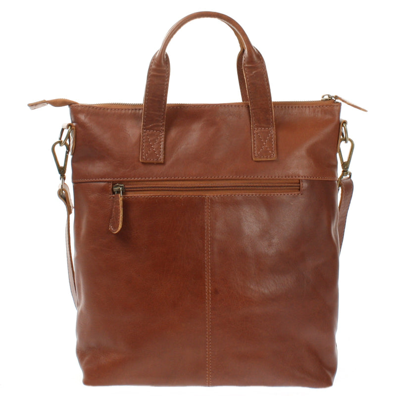 Leconi Damentasche Umhängetasche Henkeltasche Leder braun LE0068 Saisonale Angebote