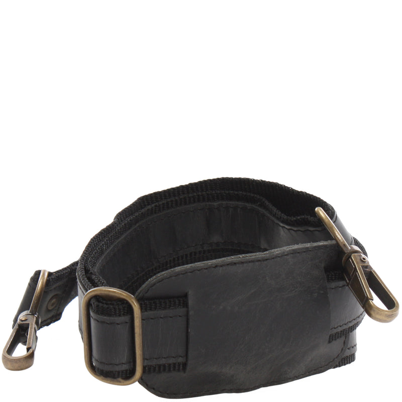 Leconi Trageriemen Leder grau 115cm LEC-R1 Flash Sale
