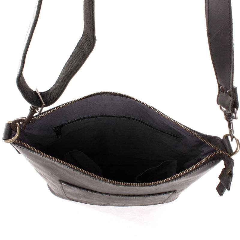 Leconi Umhängetasche Schultertasche Damentasche Ledertasche Leder schwarz LE3067 Bis zu 50% Rabatt